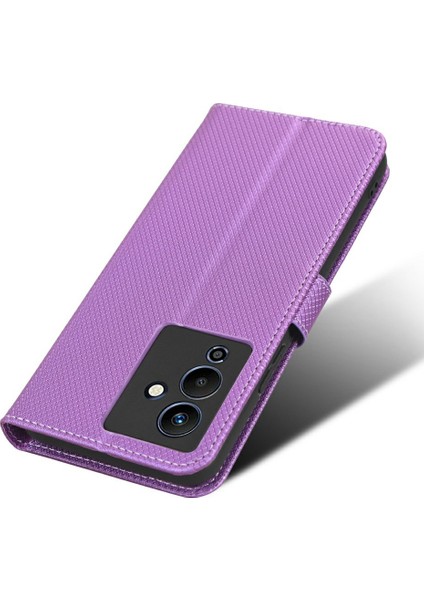 Infinix Note 12 5g / Note 12 Pro 5g / X671 / X671B Doku Manyetik Stand Cüzdan Şok Geçirmez Telefon Kapağı Kayışlı (Yurt Dışından)