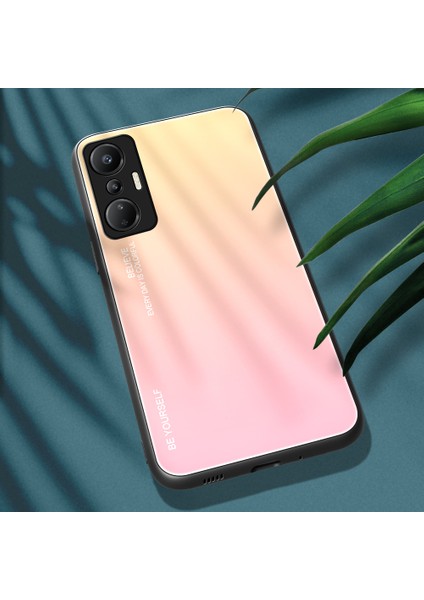 Infinix Hot 20S 4g Anti-Dust Gradyan Temsilli Cam Geri Kabuk Pc + Tpu Telefon Kılıfı (Yurt Dışından)