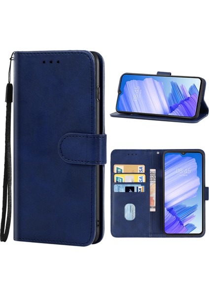 Tecno Pova Neo 2 4g Buzağı Dokusu Deri Telefon Cüzdan Kılıfı Telefon Kapağı Askı ile (Yurt Dışından)