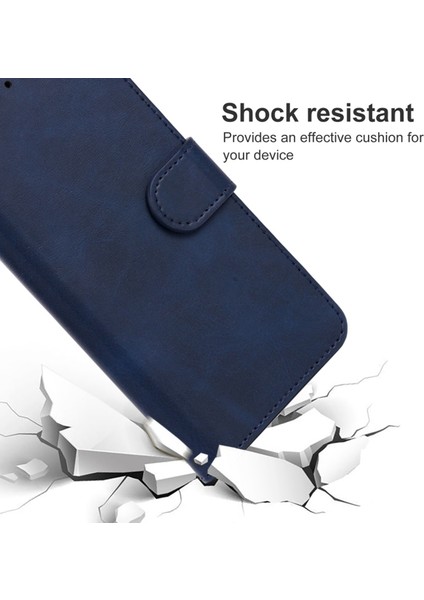 Tecno Pova Neo 2 4g Buzağı Dokusu Deri Telefon Cüzdan Kılıfı Telefon Kapağı Askı ile (Yurt Dışından)