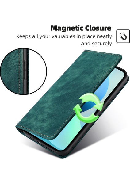 Tecno Spark 10 4g Kabuk Pu Deri Darbeye Dayanıklı Cep Telefonu Kılıfı (Yurt Dışından)