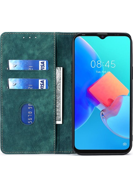 Tecno Spark 10 4g Kabuk Pu Deri Darbeye Dayanıklı Cep Telefonu Kılıfı (Yurt Dışından)