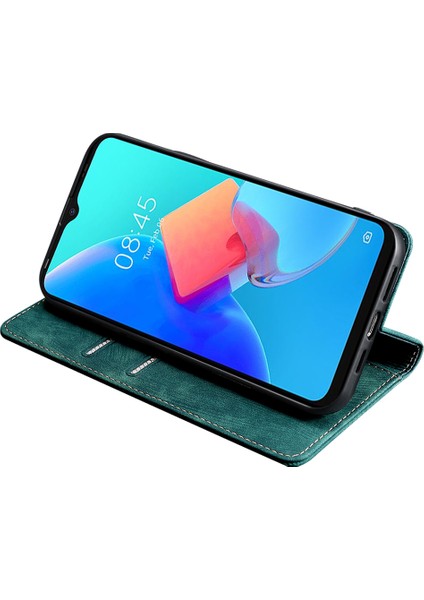Tecno Spark 10 4g Kabuk Pu Deri Darbeye Dayanıklı Cep Telefonu Kılıfı (Yurt Dışından)