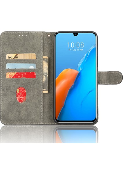 Infinix Note 12 Pro 4g X676B / Note 12 (2023) 4g X676C Bırak-Kötü Telefon Kasası Rfıd Engelleme Deri Cüzdan Stand Kapağı Kayış (Yurt Dışından)