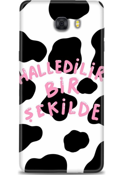 Samsung Galaxy C9 / C9 Pro Hd Baskılı Kılıf + Mat Nano Ekran Koruyucu C (8) fiyatları
