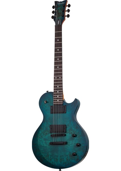Solo-Iı Standard Elektro Gitar (Ocean Blue Burst Burl)