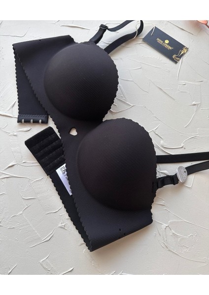 Whitney Ithal Ektsra Push Up El Kaplı Kalp Detaylı Balensiz Dikişsiz Yumuşak Sütyen fırsatları