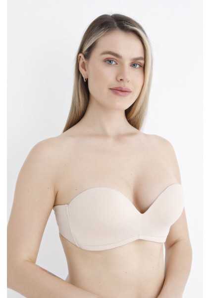 Nbb Straplez Kesim Içi Silikonlu Push-Up Balensiz Askısız Özel Günler Için Sütyen fırsatları