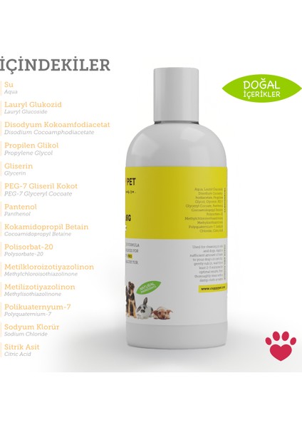 Kedi Arındırıcı Şampuan 400 ml