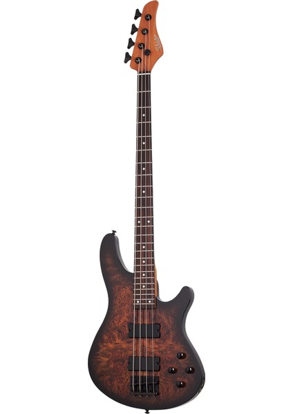 Schecter C-4 Standard Bas Gitar (Tobacco Burl)