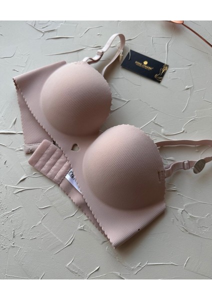 Whitney Ithal Ektsra Push Up El Kaplı Kalp Detaylı Balensiz Dikişsiz Yumuşak Sütyen fırsatları