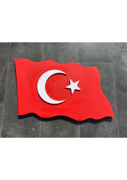 Design Strafor Türk Bayrağı 80X55 cm