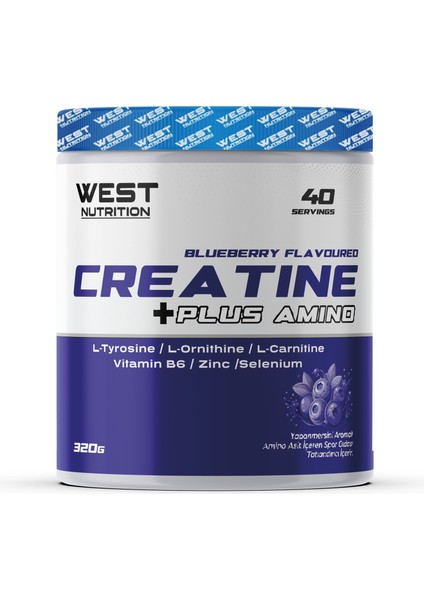 Kreatin Plus 320 gr 40 Servis Yabanmersini Aromalı
