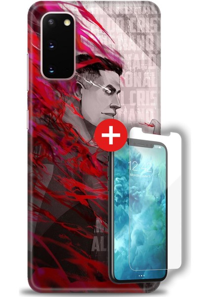 Samsung Galaxy S20 Hd Baskılı Kılıf + Mat Nano Ekran Koruyucu L (37)