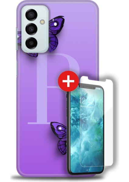 Samsung Galaxy M13 Hd Baskılı Kılıf + Mat Nano Ekran Koruyucu A (16)