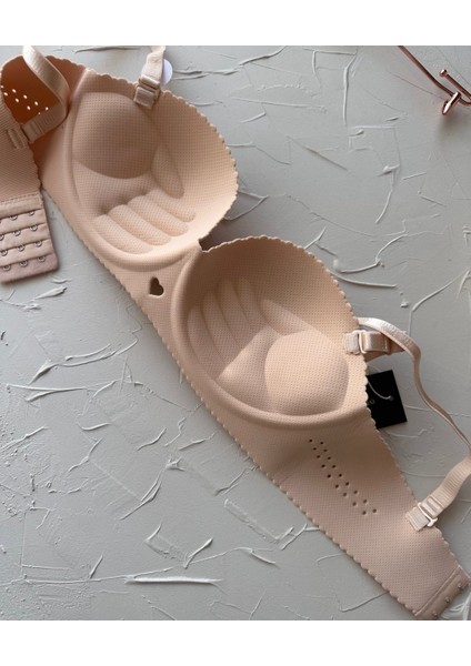 Whitney Ithal Ektsra Push Up El Kaplı Kalp Detaylı Balensiz Dikişsiz Yumuşak Sütyen indirimleri