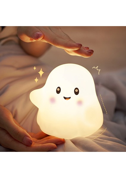 Gece Lambası Silikon Pat Işık Başucu Noise Işıkları Yatak Odası Şarj Çocuk Uyku Gece Lambası (Yurt Dışından) modelleri