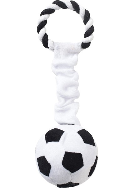 Pet Interaktif Ses Peluş Oyuncak Futbol Şekillendirme Köpek Oyuncakları (Yurt Dışından)