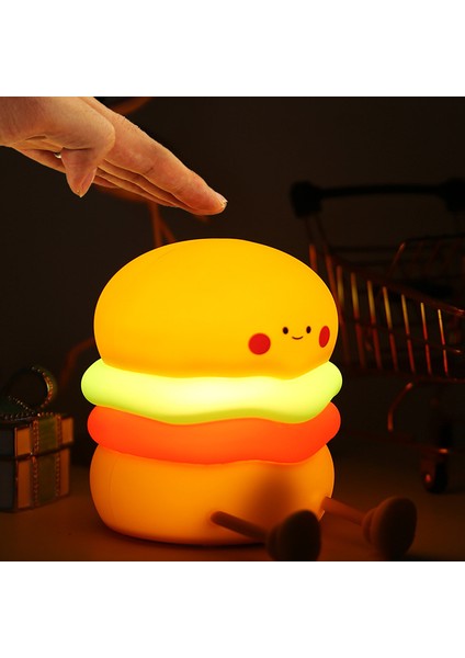 Hamburg Gece Lambası USB Şarj (Yurt Dışından)