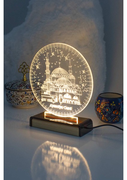 Şık ve Dekoratif Ayasofya Camii LED Aydınlatma