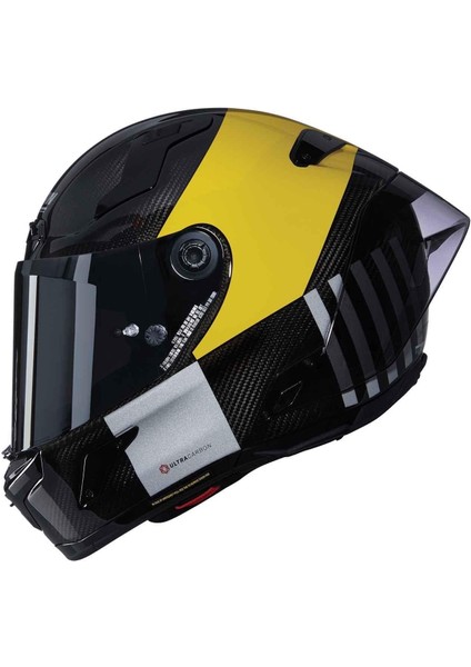 X-804 Rs Combo Gara 350 Karbon Kapalı Kask