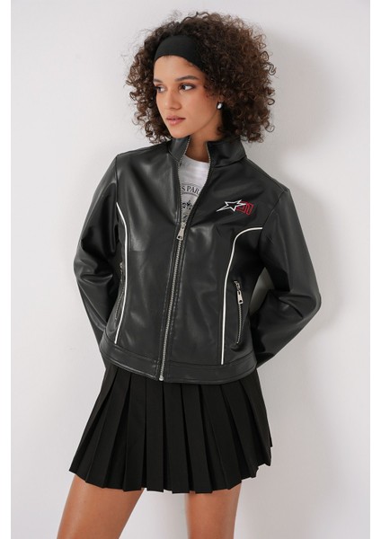 Kadın Mont 1041 Siyah