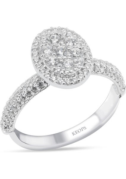 0.70 Karat Vintage Oval Yüzük