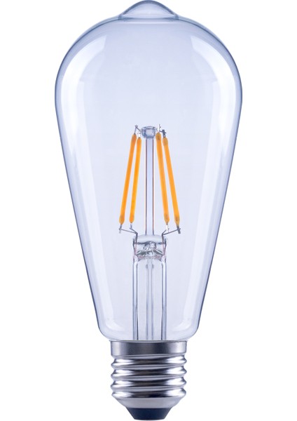 LED Edison Fılament 4W 2700K 410LM E27 Duy Sarı Işık Ampul Dim Edilebilir / 4099854394355