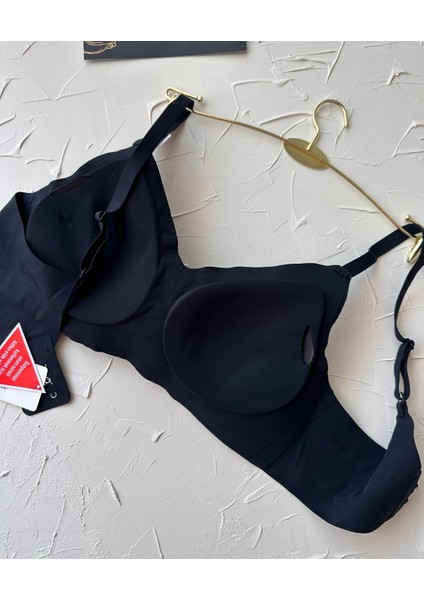 Carma Ithal Balensiz Dikişsiz Ice-Silk Yarı Push-Up Ince Askılı Sütyen fiyatları