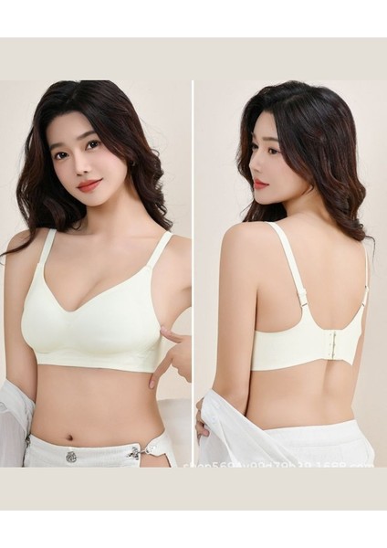 Carma Ithal Balensiz Dikişsiz Ice-Silk Yarı Push-Up Ince Askılı Sütyen modelleri