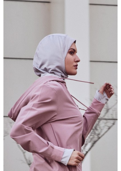 Active Tesettür Spor Antrenman Bonesi Act-27 Gri Renk