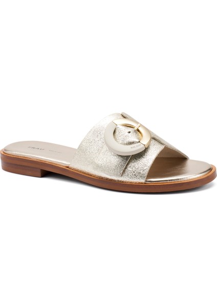 Kadın Terlik 85X4 Frau Florence-S Platino