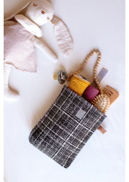 Anne Bebek Islak Kuru Kirli Temiz Organizer Çantası BB-506 Kıyafet Çamaşır Çok Amaçlı Alezli Çanta