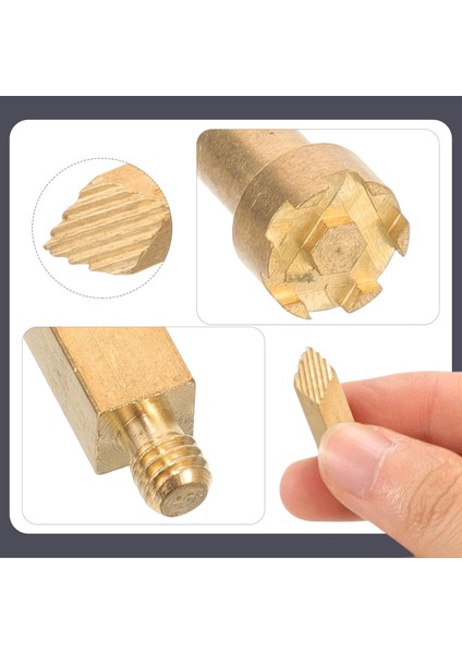 Elektrikli Ahşap Yakma Havyası Lehimi 30 W Kalem Oyma Gravür Seti Pyrography 21 Parça Metal Uç modelleri