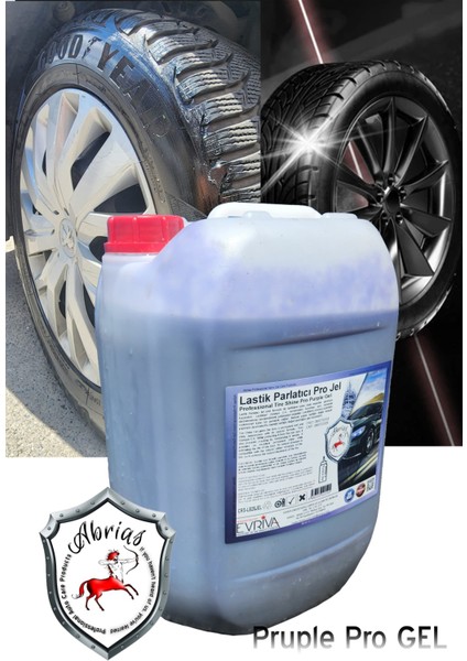 Lastik Parlatıcı Jel Pro 20LT modelleri