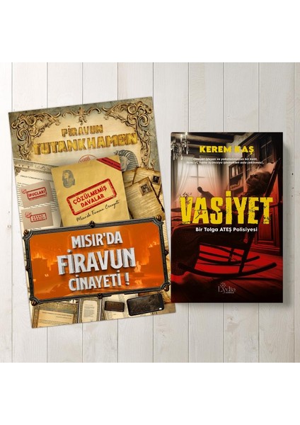 Çözülmemiş Davalar Dedektiflik Suç Çözümleme Oyunu Firavun Tutankhamon Dosyası ve Yasadışı - Esra Algan