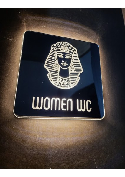 Smoked Mirror Antik Serisi Işıklı Wc Yönlendirme Levha Seti indirimleri