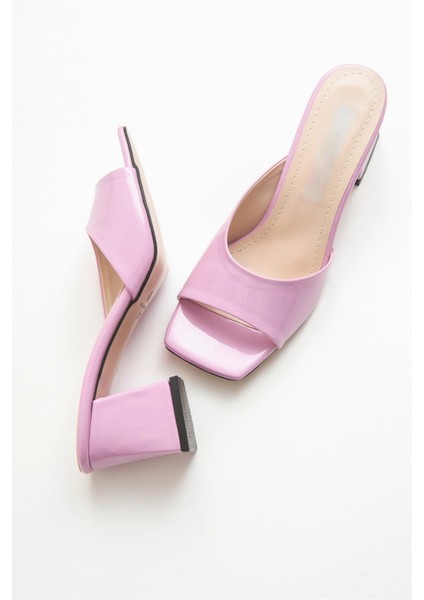 Alya Lila Rugan Kadın Terlik fiyatları