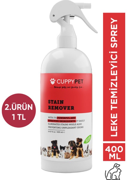 Kedi Leke Temizleyici Sprey 400 ml