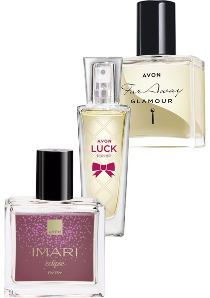 İmari Eclipse Far Away Glamour ve Luck Kadın Parfüm Paketi