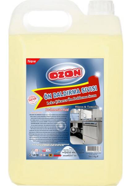 Ön Daldırma Sıvısı 5 kg