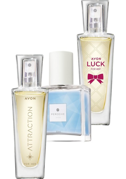 Attraction Luck ve Perceive Kadın Parfüm Paketi