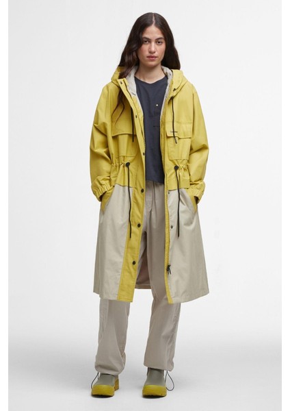 Evie Showerproof Parka GN32 Limeade