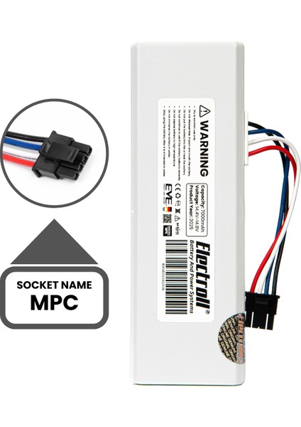 Xiaomi Mi Vacuum Mop 1c 2in1 Uyumlu Batarya (Maksimum Kapasite) 7000MAH Robot Süpürge STYTJ01ZHM indirimleri