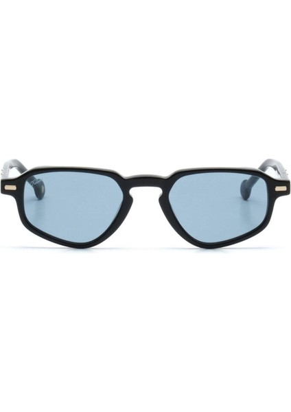 Galaxy One C1 48 Unisex Geometrik Siyah Kemik Güneş Gözlüğü fiyatları