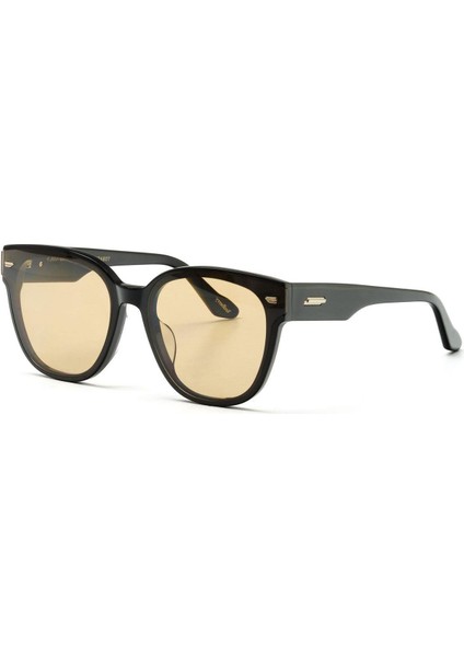 Tobago C5 64 Kadın Oval Siyah Kemik Güneş Gözlüğü