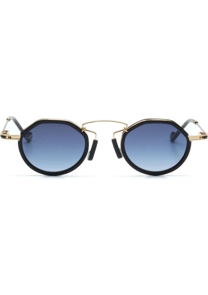 Invidia C1 44 Unisex Geometrik Siyah Kombine Güneş Gözlüğü