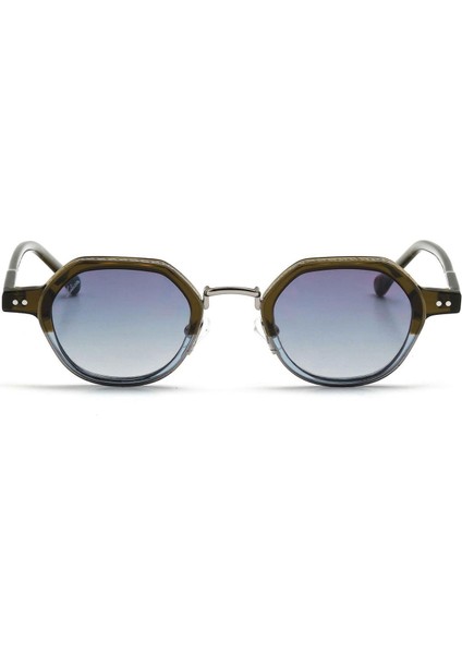 Scherzo C6 45 Unisex Geometrik Çok Renkli Kemik Güneş Gözlüğü fiyatları