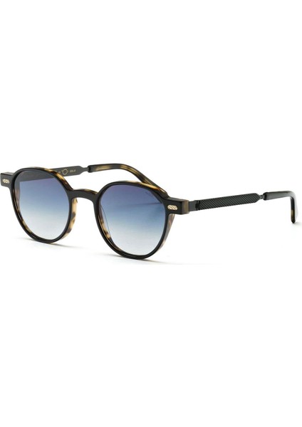 Blues C1 51 Unisex Oval Siyah Kemik Güneş Gözlüğü