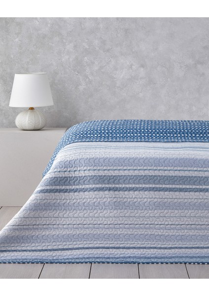 Contemporary Chic King Size Çok Amaçlı Örtü 240 x 220 cm Lacivert modelleri